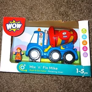 New Mix 'n Fix Mike Push and go Motor..Rotating mixer